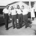 Mr. & Mrs. Endsley, with Charles Endsley, Hoover Endsley and Ray Ballinger, 1959
