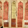 San Fernando Valley Fair horticulture prize ribbons, 1950-1958