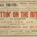 Advertisement for "Puttin' On the Ritz" film in Cavite, Philippines