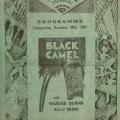 Nanking Theater program for "The Black Camel," December 30, 1931