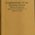 Little Blue Books Confessions of an Opium-Eater, 1921