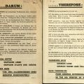 German- and English-language versions of back of flyer, "Workers of the Ruhr and Rhine!"