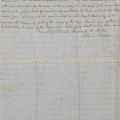 Second page of John Brown letter dated 23rd November 1855