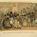 "Tom & Jerry in the Saloon at Covent Garden," Life in London