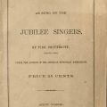Jubilee Songs: As Sung by The Jubilee Singers of Fisk University