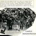 Student demonstrators pictured in Matador (CSUN Yearbook), 1969, p. 107
