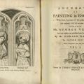 Title page, Horace Walpole, Anecdotes of Painting in England... 