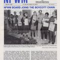Front page, National Farm Worker Ministry newsletter, Winter 1989