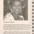 Partial biography, Nichelle Nichols from the event program, May 1995