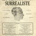 Cover, La Révolution Surréaliste, December 1926