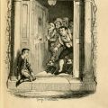 Oliver at Mrs. Maylie’s door, The Adventures of Oliver Twist