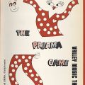 Program cover, The Pajama Game, June 1965
