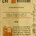 Cover, The Philistine, January 1907, BL 1 P45