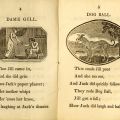 Jack & Jill, and Old Dame Gill, in Chapbooks: A Collection 1700z