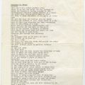 “Requiem for Bebop” poem, June 19, 1990