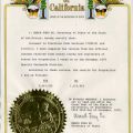 Official statement of returns from the State of California for Proposition 1, 1979