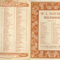 Front and back cover of Schubert's Serenade (W. L. Hayden's arrangement for guitar)