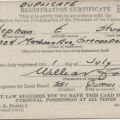Selective Service registration for Stephen E. Stuart, July 1, 1941