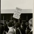 Students protesting at San Fernando Valley State College, 1969