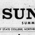 Summer Sundial banner from 1963 - Valley State Sundial Summer Edition