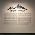 right of way title wall
