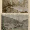 Journal page with two photos, the Canon of Grand River, and the Colorado Hotel