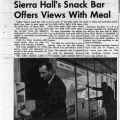 Soft opening of vending machines at the Rooftop, January 7, 1964