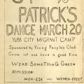 Voice of the Migrant, Marysville Migratory Labor Camp, February 2, 1940