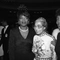 Producer, author, and philanthropist Oprah Winfrey (left) and Assemblywoman Maxine Waters (right) pose with civil rights activist Rosa Parks at a black tie event in her honor sponsored by the Black Women's forum at the Hollywood Palladium. Digital ID: 11.06.GC.N35.B19.28.55.13