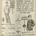 Whiteaway’s clothing advertisement, Arts and Commerce Magazine. Sydney and Ruth Jonah Collection