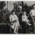William Mulholland and his grandchildren.