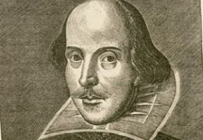 Portrait of William Shakespeare, from The first collected edition of the dramatic works of William Shakespeare, by William Shakespeare, 1564-1616, 1866, PR2751 .A15 18664