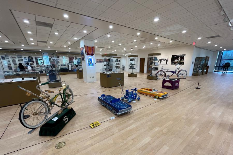 Roped off Area on Gallery Fllor