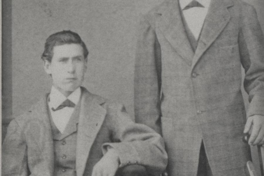 Brothers, Hugh Patrick (left) and William Mulholland (right).