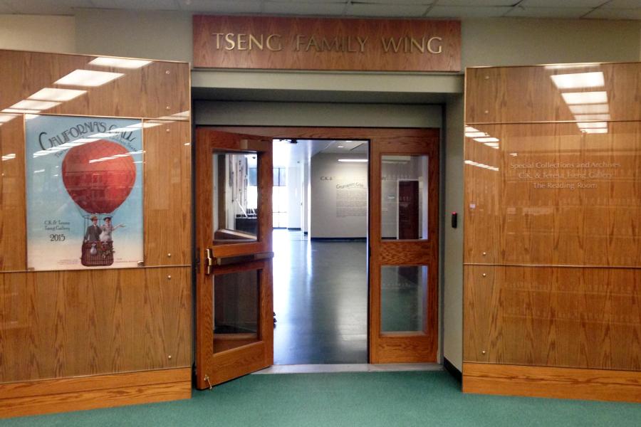 Entry Library Gallery during California's Call