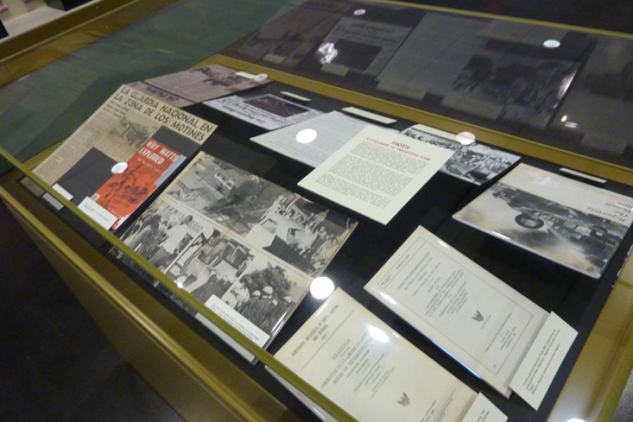 Library Gallery during In Protest Exhibition