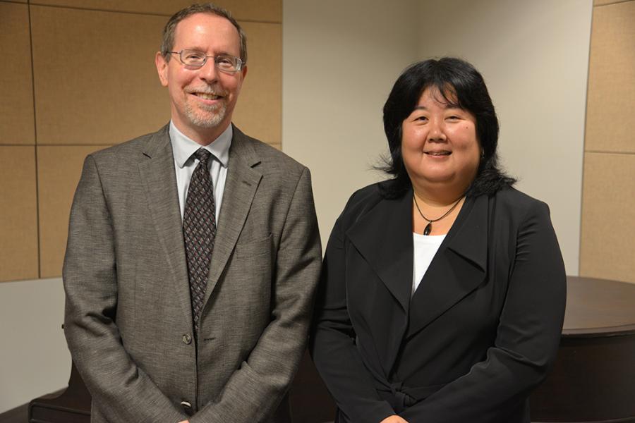 Dean Mark Stover and Donna Okubo