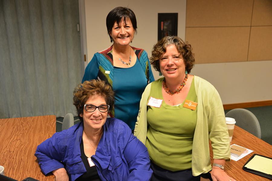 Doris Helfer, Mickey Martinez and Luann Rocha