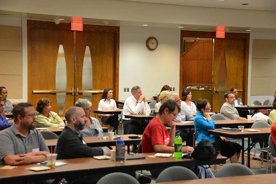 Guests at the Open Access Event