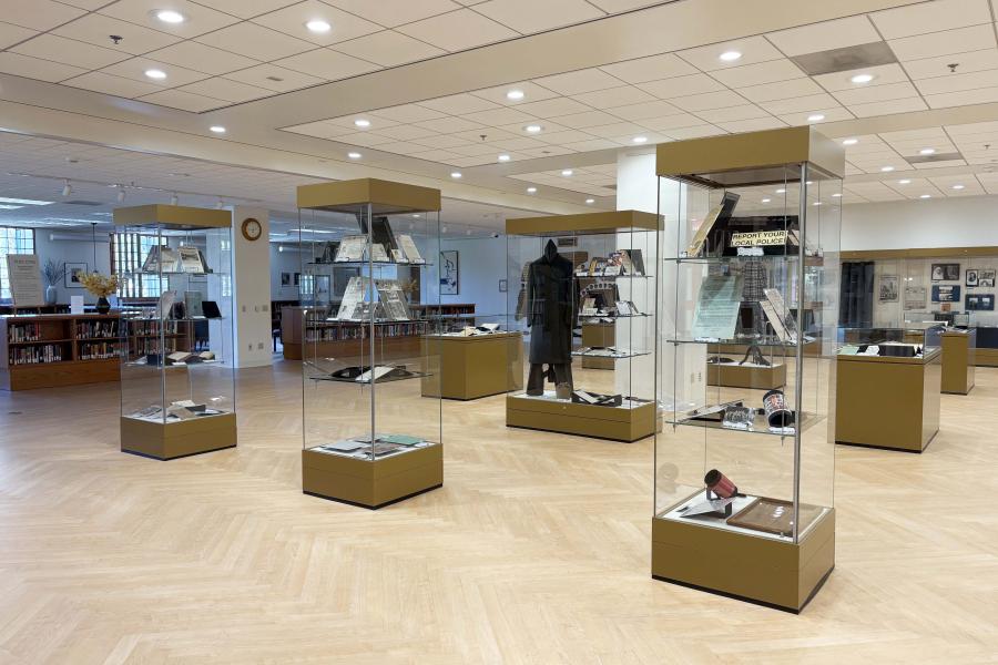 library exhibit gallery