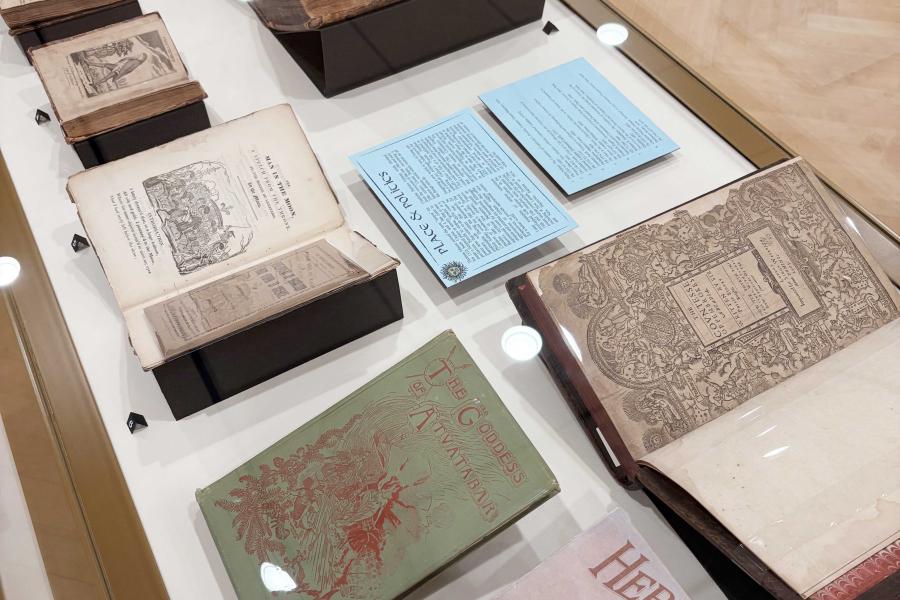Exhibit case, Journeys of the Imagination