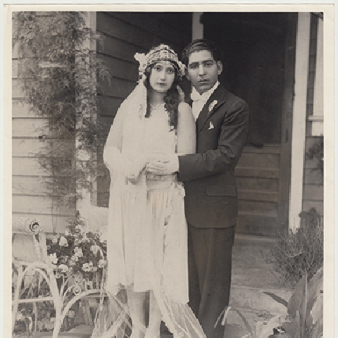 Salvador & Lupe Villaseñor, Santa Ana, 1929