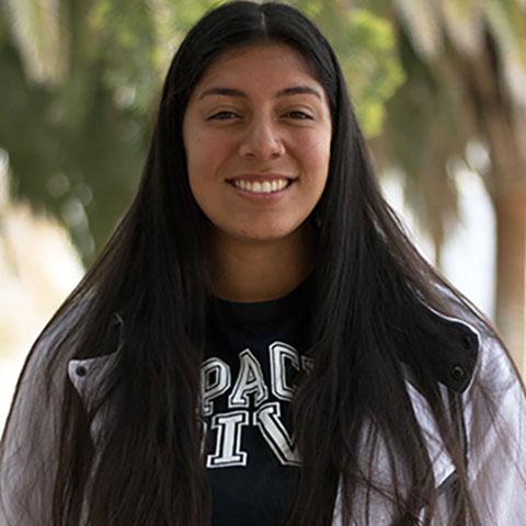Oviatt Library Student Assistant Lora Rosman