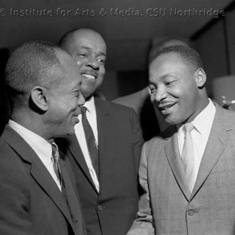 Two men shaking hands