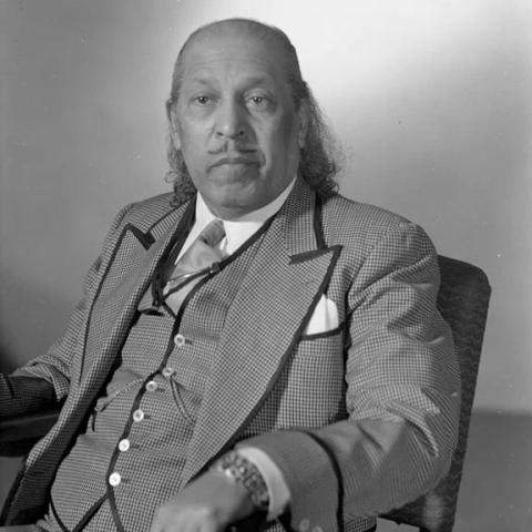 A portrait of a man