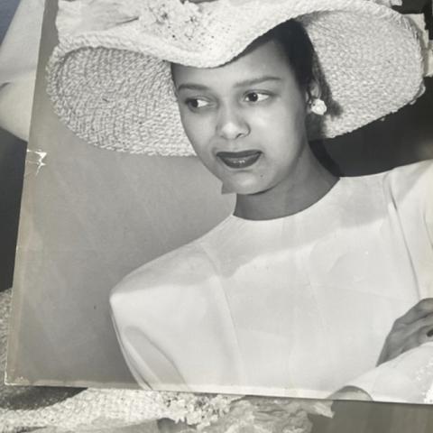 Print portrait of Dorothy Dandridge