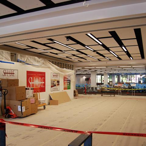 Construction in the Lobby