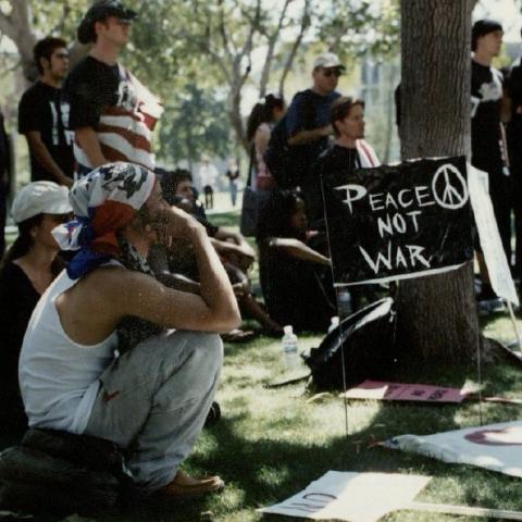 CSUN students protest war after September 11