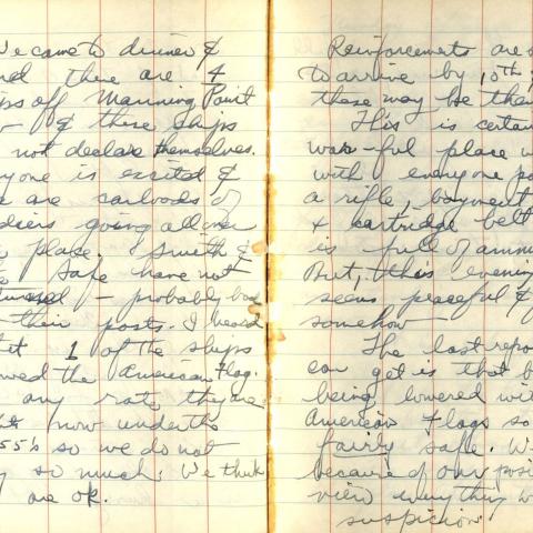 Diary entry for February 8, 1942