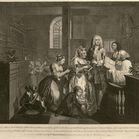 A Rake's Progress - Plate 5 - Third State